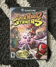Nintendo Super Mario Strikers GameCube E Sports Soccer Manual Included