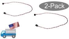 Lot 2: Standard 4pin Buzzer 18" Cable for PC Internal Motherboard Speaker Port