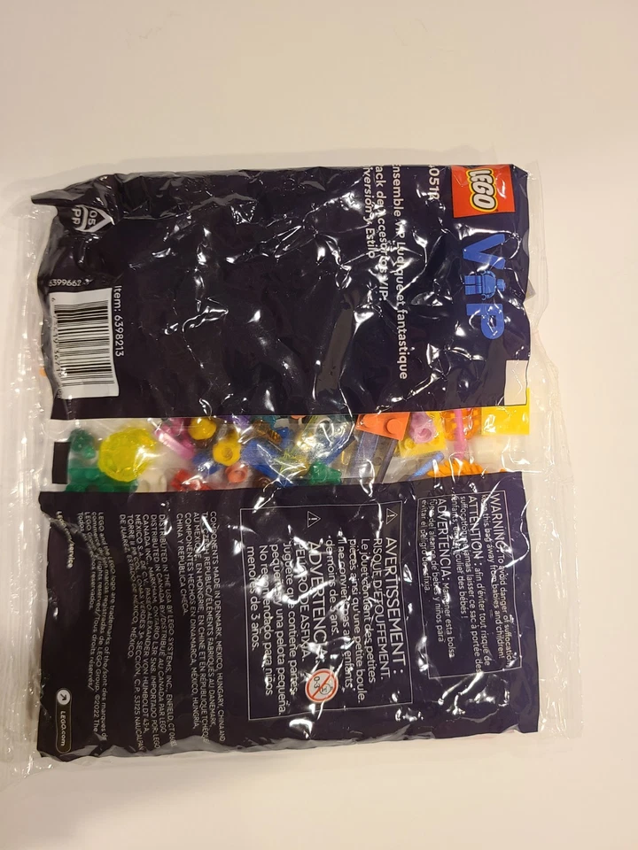 LEGO 40512 Divertido y Funky VIP Paquete Complementario Nuevo Sellado Raro Promoción Exclusiva Foto 2 de 2