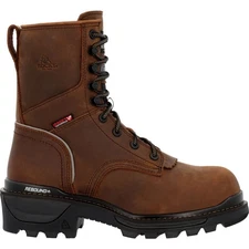 Rocky Rams Horn Logger 800G Insulated Work Boot RKK0478 - Durable Men's Boots