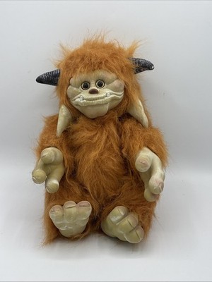 VINTAGE Labyrinth - Ludo 10'' Plush & Rubber Foam Toy Doll