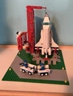 Vintage Lego 1682 Space Shuttle Launch Pad Set with Minifigures