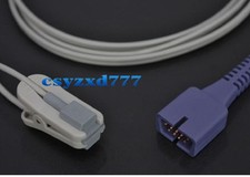 Spo2 Sensor Adult Ear Clip Pulse Oximetry Probe 3M 10Ft 9Pin Compatible
