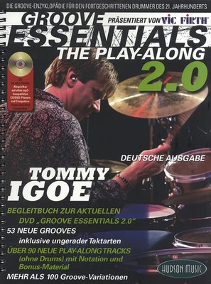 Groove Essentials - The Play-Along 2.0 | German Version | Tommy Igoe | Buch