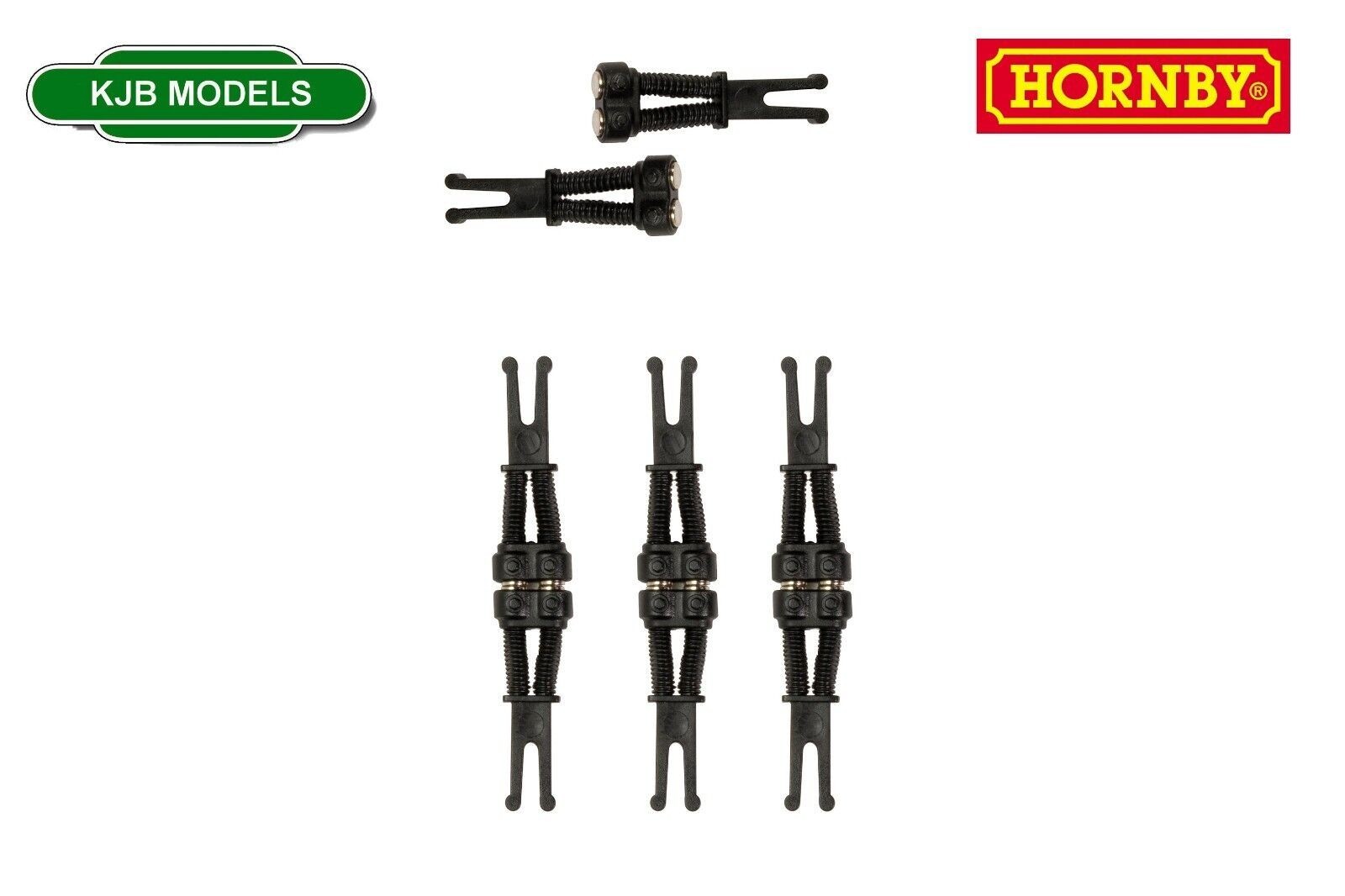 Hornby R7399 Vacuum Pipe Magnetic Coupling Pack 20mm Accessories Track 00 Gauge - Image 9