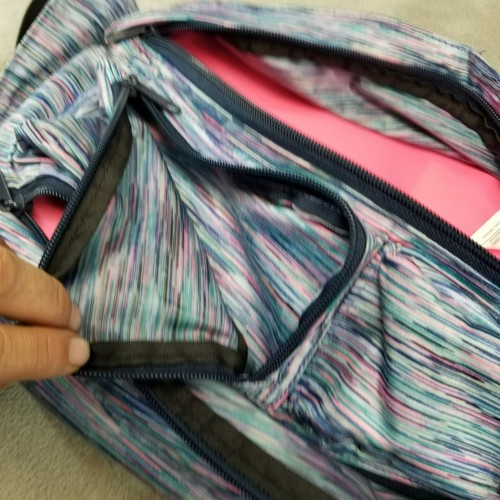 Kavu Backpack Unisex 11x18 Blue Purple Rope Sling Adjustable Shoulder Strap - 第 14/16 張圖片