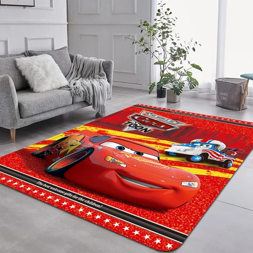 Alfombra Cars Lightning McQueen alfombra de salón alfombra de suelo alfombras antideslizantes - Imagen 11 de 11