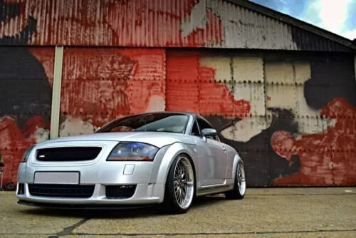 For Audi TT Mk1 8N Cupra R Front Bumper Splitter Lip Front Bumper Lip 3 Pcs - Picture 4 of 7
