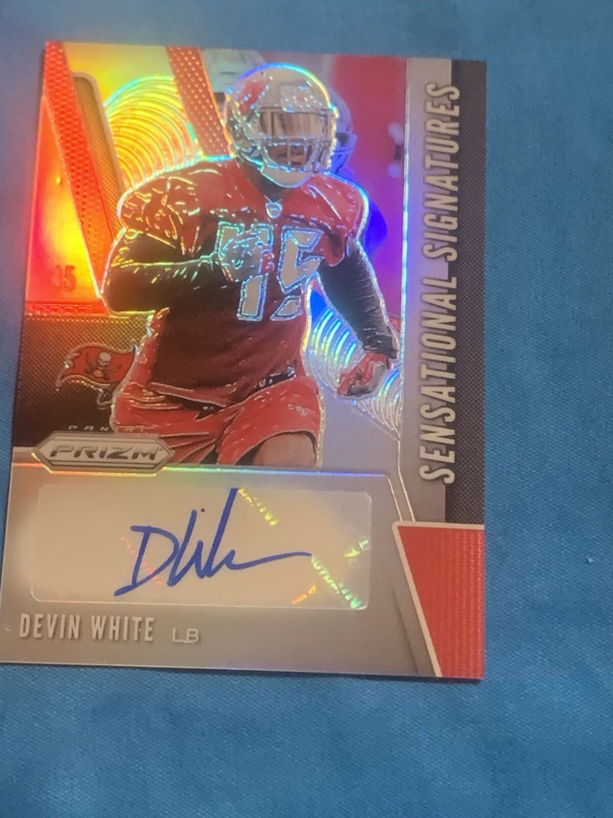 2019 Panini Prizm Sensational Signatures #31 Devin White Auto - NM-MT