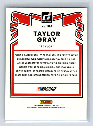 2022 Donruss Racing Blue and Green Parallels - Pick Your Driver - Picture 33 of 51