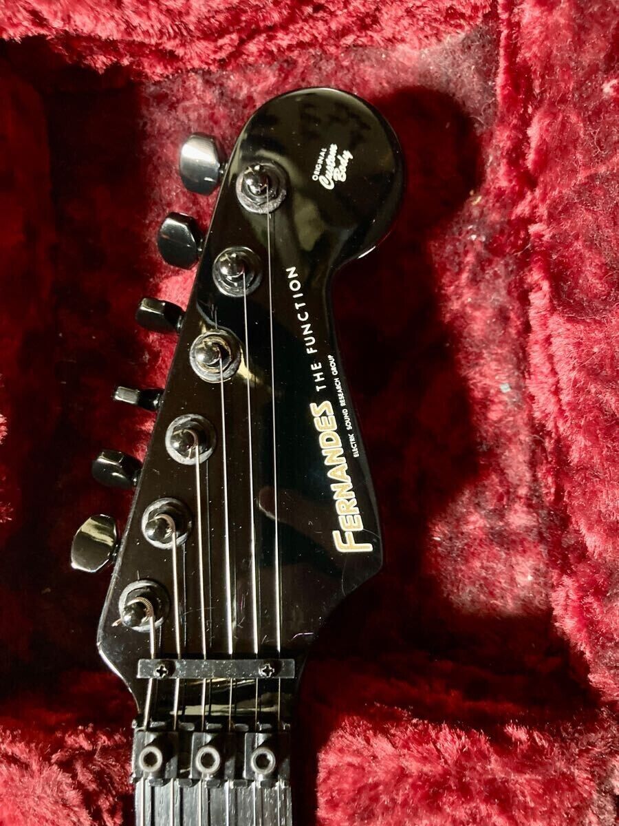 FERNANDES THE FUNCTION FST-65 Electric Guitar Black Used FERNANDES THE FUNCTION FST-65 Electric Guitar Black Used