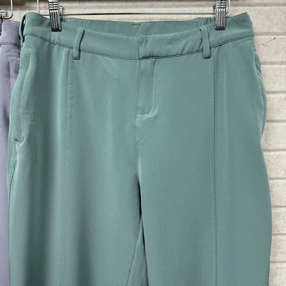 LOT OF 2 - 32 Degree Cool Stretch Yoga Workout Athletic Gym Pants Gray & Green 8 - Image 4 of 4