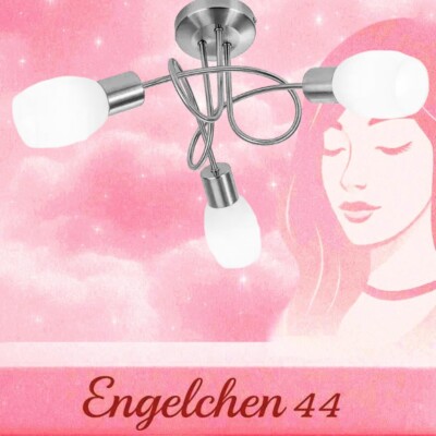 Deckenlampe M107A Deckenleuchte Lampen 3Flg LED E14 Nino Leuchten Lolly Warmweiß
