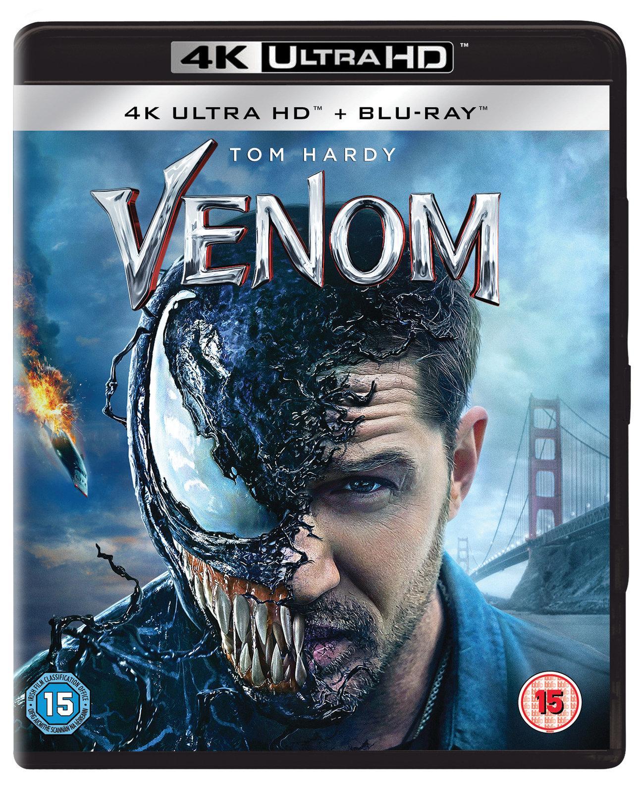 Venom (4K UHD Blu-ray) Jenny Slate Mac Brandt Michelle Lee Sope Aluko Tom Hardy