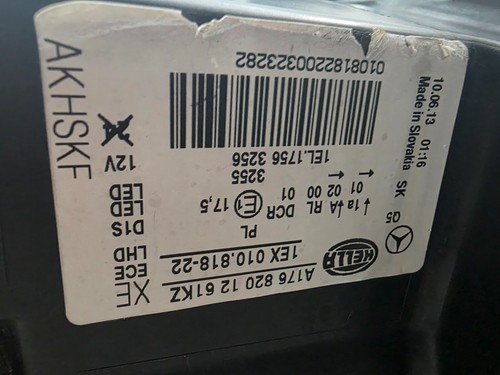 Mercedes-Benz A-Class W176 Bi-Xenon RIGHT Used OEM GENUINE A1768201261 - Picture 12 of 12