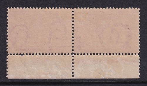 1904 Sc 324 Louisiana Purchase 2c MLH full OG VF plate number & imprint pair (YA - Picture 2 of 2