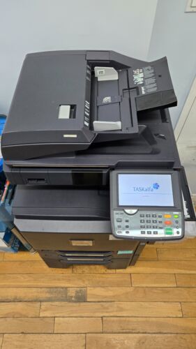 Kyocera TASKalfa 5501i Laser Tabloid Mono BW Printer Copy Scan Duplex used - Picture 8 of 9