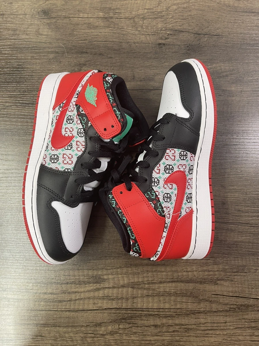 Ugly christmas sweater jordan 1 top