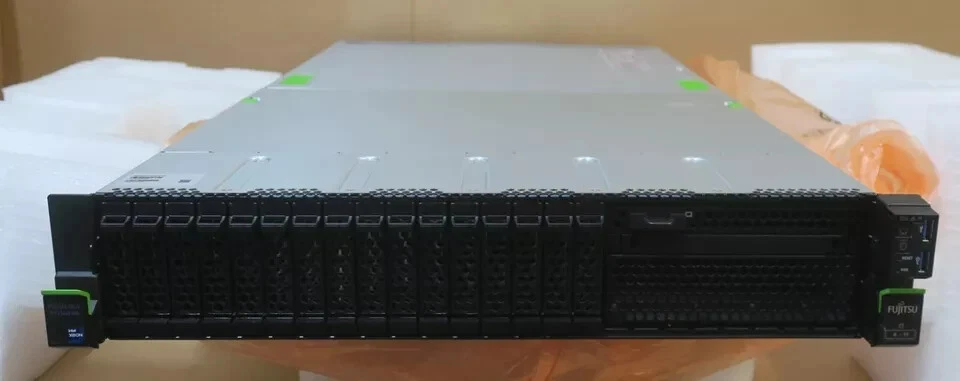 NEW Fujitsu Primergy RX2540 M6 2x 24C Gold 6336Y 128GB RAM 16x SFF Bay 2U Server - Image 2 of 4