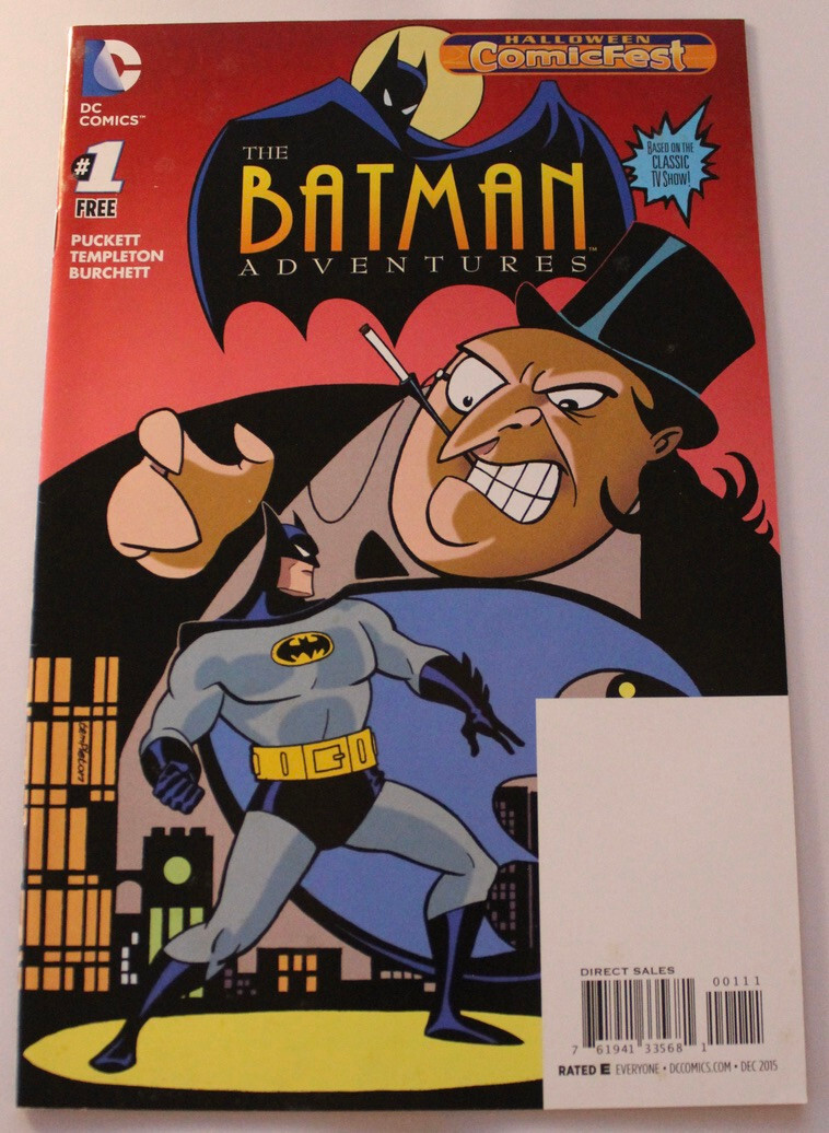 BATMAN ADVENTURES #1 - 2015 HALLOWEEN FEST SPECIAL EDITION - BASED ON TV SHOW