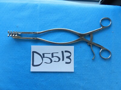 D5513 Zimmer Beckman Adson Self Retaining Retractor 4x4 Hinged Arms ...