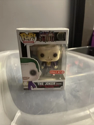 Funko Pop! Suicide Squad #104 The Joker [Boxer] Target Exclusive New 2016