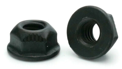 Flange Nuts Non-Serrated Plain Steel Grade G Cone Lock Nut - All Sizes ...