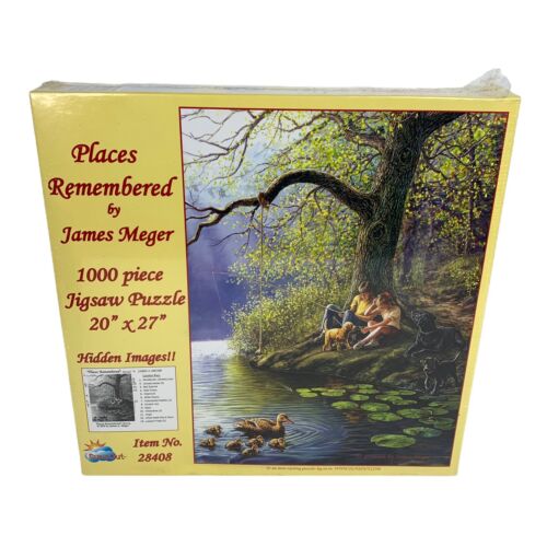 Suns Out Hidden Images Places Remembered James Meger 1000 Puzzle 20" x 27"   - Picture 1 of 4