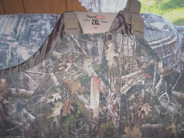 Mens 2X Camo Bibs Realtree Camo Bib Overalls Insulated Coveralls Hunting Bibs 2X - Image 4 of 4