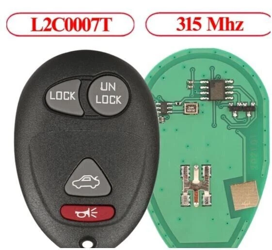 Unidad de transmisión remota llave control remoto langosta H3 GMC Chevrolet transpondedor Foto 3 de 4