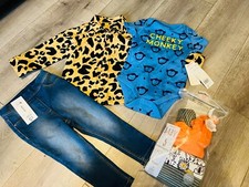 Bundle Of Baby Clothes Jegging Shirt Bodysuit Size 12-18 Months