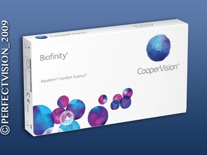 1x3 BIOFINITY Monatslinsen CooperVision Kontaktlinsen Neu&OVP - alle Stärke!