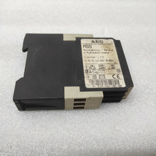 AEG MSS MOTOR PROTECTION RELAY 91034410500 220240V eBay