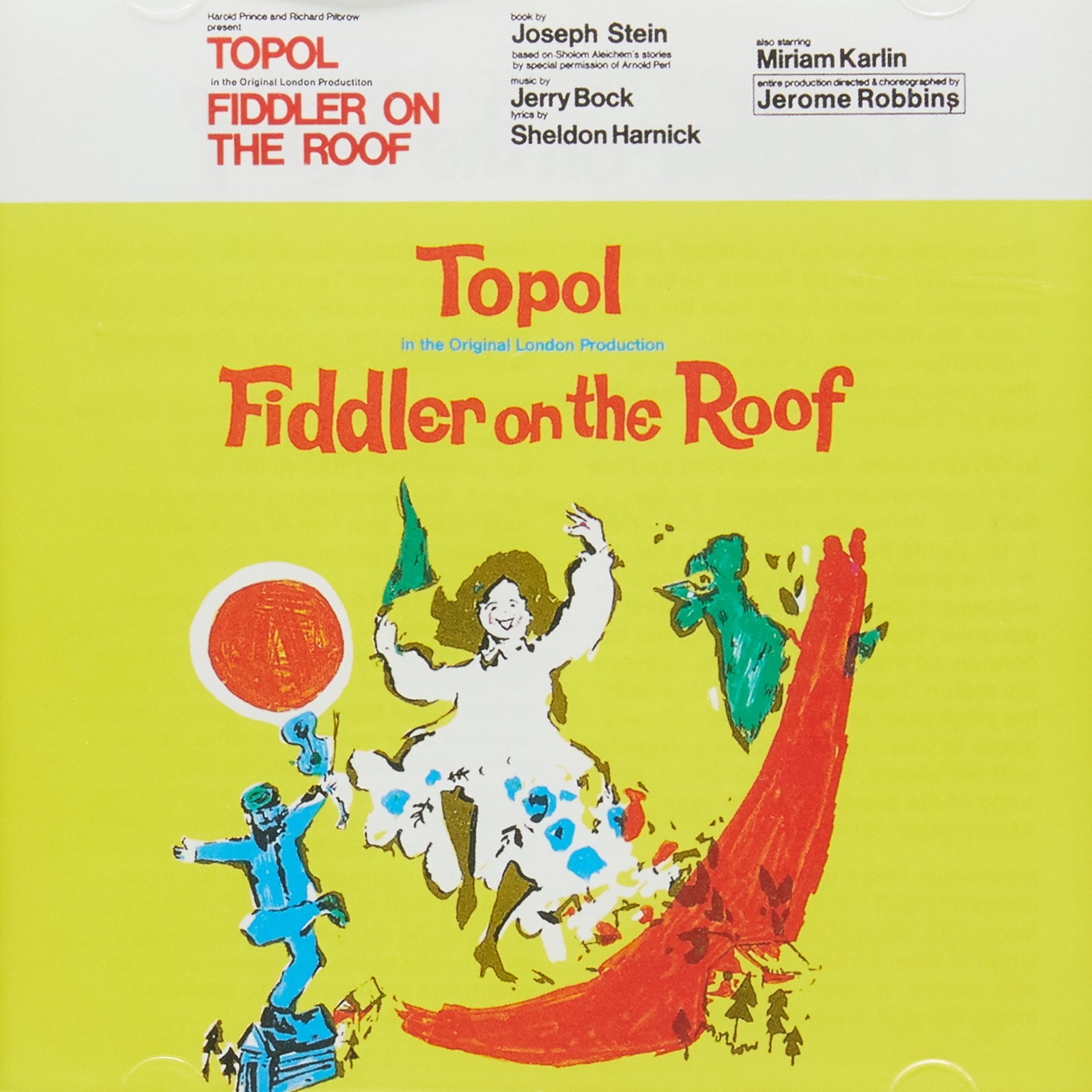 Various Fiddler on the Roof (CD)