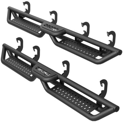 Running Boards for 2007- 2018 Sierra Silverado 1500 Crew Cab Side Step Nerf Bars