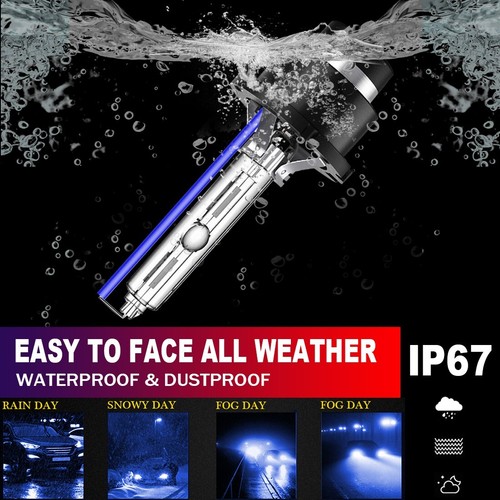 4PCS D2S 35W 8000K HID Xenon Replacement Low/High Beam Headlight Lamp Bulbs Blue - Picture 10 of 12
