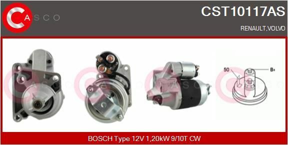 Anlasser FüR Volvo 340-360,440 K,460 L,480 E-image