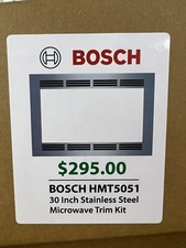 Genuine OEM BOSCH 30 MICROWAVE TRIM KIT SS HM...