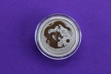 2012 Lunar 2 Australian 1/2 Ounce Silver Dragon