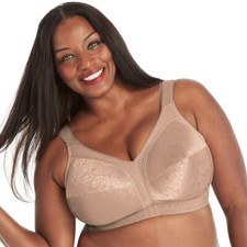 Playtex 18 Hr Ultimate Comfort Strap Full-Fig. Bra 4693 Toffee Sz.36,40,44,50