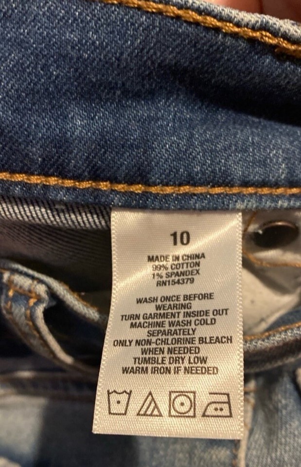 AEROPOSTALE Women’s Cutoff Distressed Denim Shorts Size 10 eBay