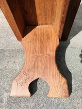 Jack Grimble of Cromer Carved Coffee Table ~ Mouseman Interest