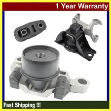 For Nissan Sentra Custom 2.0L Engine Motor & Transmission Mount Set 3PCS