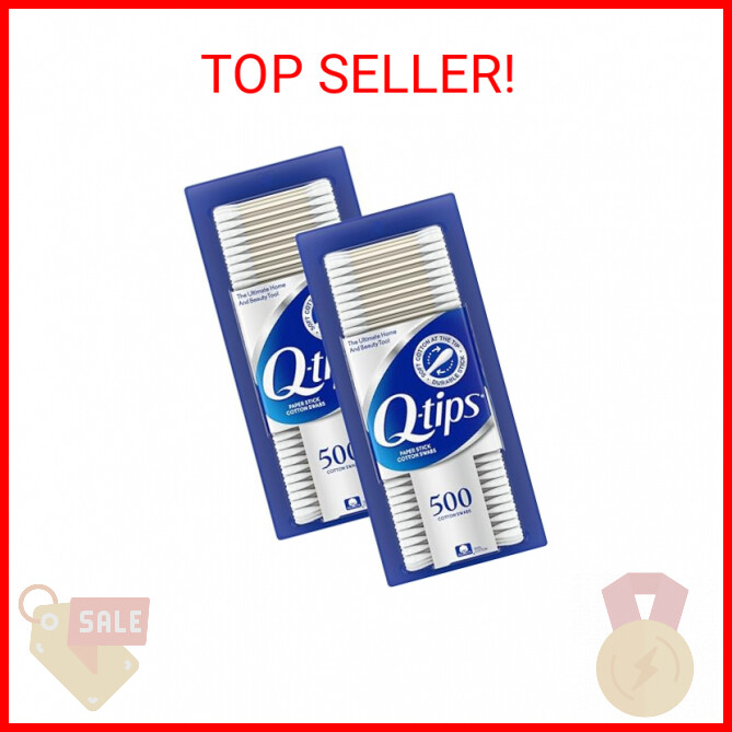 Qtips Cotton Swabs, 500 Count (Pack of 2) eBay
