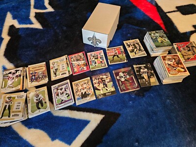 New Orleans Saints 400 Card Lot Kamara Brees Thomas Hill Jordan Ingram Bush
