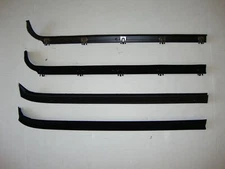 1980-1986 Ford Pickup Truck Door Window Beltline Weatherstrip Sweep Seal Kit New