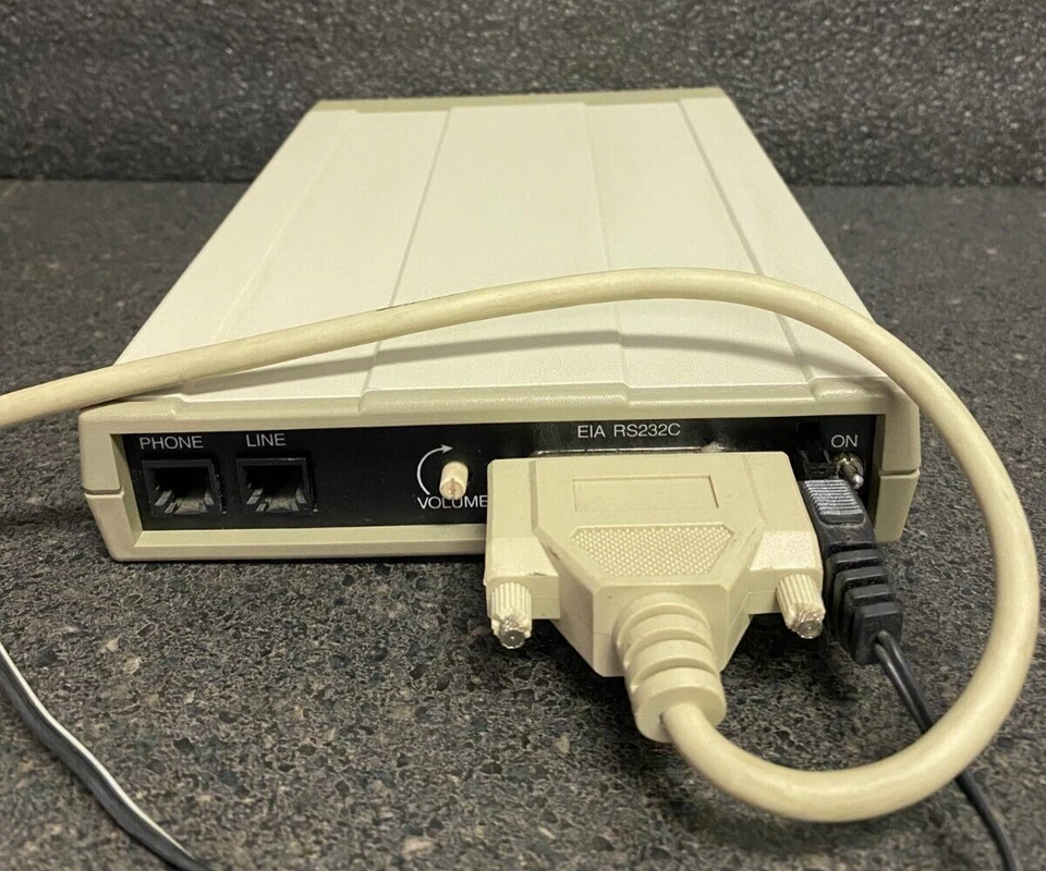 Módem inteligente analógico externo MultiTech MT932BA serie 232 Foto 3 de 4