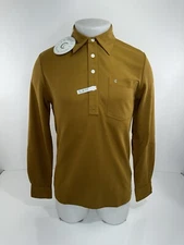 CRIQUET - NEW w TAG - PLAYERS Pullover Knit Embroidered Logo Rugby S SLIM Shirt