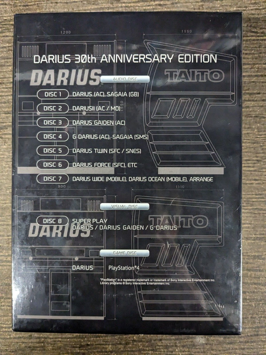 Darius 30th Anniversary Edition PS4 | eBay