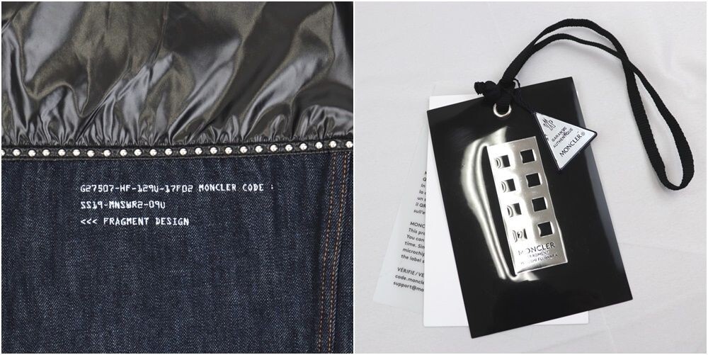 Moncler Fragment Genius 7 Moncler Hiroshi Fujiwara Denim Moncler Fragment Genius 7 Moncler Hiroshi Fujiwara Denim